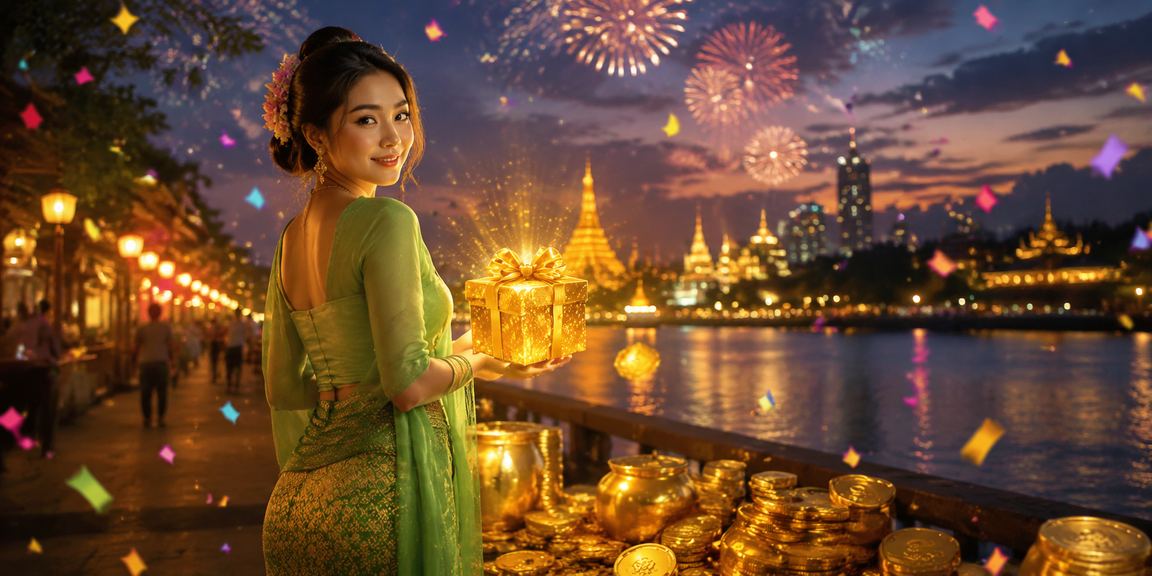 ရန်ကုန်မြစ်ကမ်းနားတွင် ထီလောင်းကစားသူများ ပျော်စရာ
